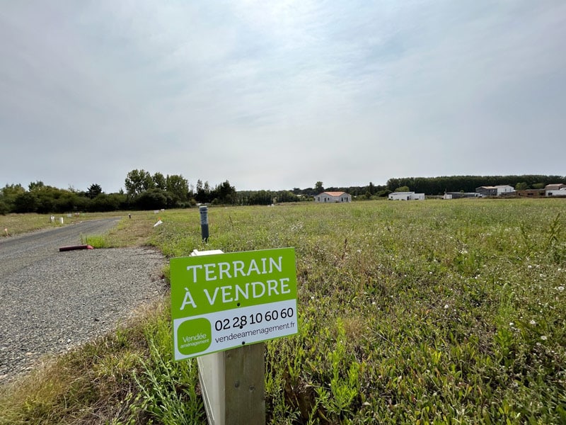 Terrain en vente à Givrand St Gilles Croix de Vie